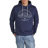 TOM TAILOR Kapuzenpullover Herren Printed Hoodie Regular Fit Streetwear Sweatshirt mit Kapuze