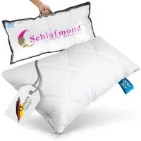 Schlafmond Kunstfaserkopfkissen Schlafmond Medicus Clean Allergiker Kopfkissen, Füllung: 100% Polyester, Bezug: 100% Baumwolle, Rückenschläfer, Bauchschläfer, Seitenschläfer