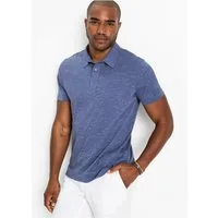 bonprix Poloshirt Regular Fit, Kurzarm, Kragen mit Knopfleiste