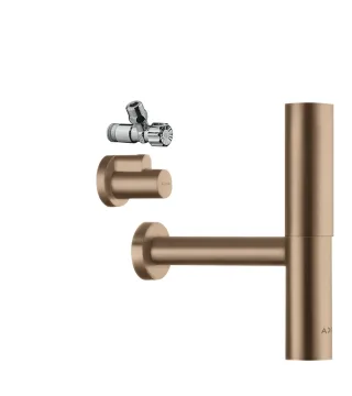 Hansgrohe Design Siphon Set Flowstar Axor Brushed Red Gold 51304310