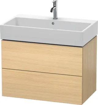 Duravit L-Cube Waschtischunterbau wandhängend Mediterrane Eiche Matt 784x459x544 mm - LC627707171 LC627707171