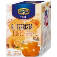 Krüger Tee, Krüger Glitzerista Punsch Orange Wintergewürz Instantgetränk 200g