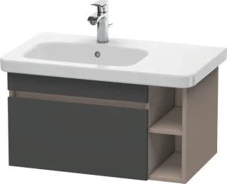 Duravit DuraStyle Waschtischunterbau wandhängend Graphit & Basalt Matt 730x448x398 mm - DS639404943 DS639404943