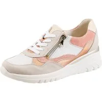 Waldläufer Keilsneaker Schnürschuh, Halbschuh, Freizeitschuh mit Reißverschluss