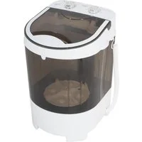 ADLER EUROPE Wäscheschleuder AD 8056 Mini Waschmaschine, 4 kg Waschen, 2 kg Schleudern, kompakt Camping kleine Wohnungen