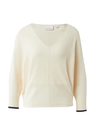 comma - Strickpullover creme - Gr. - L