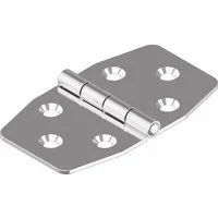 ARBO-INOX® Möbelbeschlag Scharnier Edelstahl A2 gestanzt 70 x 40