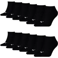 PUMA Kurzsocken PUMA UNISEX SNEAKER PLAIN 12P (Packung, 12-Paar, 12er-Pack)