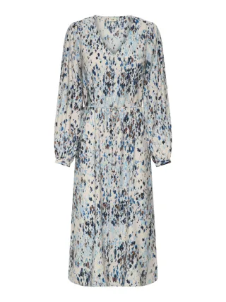 JDY - Kleid - Jdycaroline blau/weiß - Gr. - S