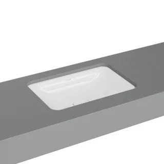 VitrA New Metropole Unterbauwaschtisch rechteckig 60 x 40 cm ohne Überlaufschlitz,7535B403-1083 7535B403-1083
