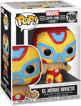 Funko Pop! 53871 -  Marvel: Luchadores-Iron Man
