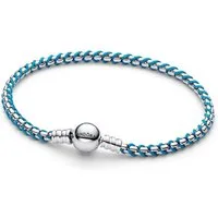 Pandora Armband Geflochtenes Damenarmband aus Sterlingsilber mit Kordel von PANDORA