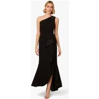 Adrianna Papell Abendkleid Beaded Knit Crepe Gown Tailliert, figurbetont, elegant