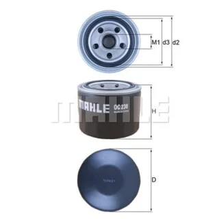 Mahle ?lfilter Mitsubishi Proton Smart Subaru