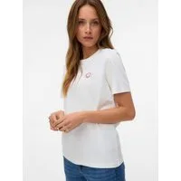 Vero Moda T-Shirt VMFRIGGA PAULINA SS TOP BOX JRS GA