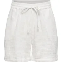 ONLY Bermudas Shorts mit Strukturmuster - Comfort Fit