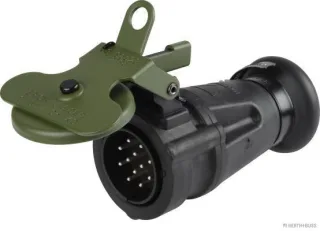 HERTH&BUSS Stecker, 12-polig, 24 V grün - 51305911
