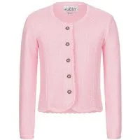 Nübler Trachtenstrickjacke Kinderstrickjacke Yvonne in Rosa von Nübler