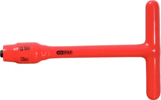 KS Tools 3/8" Festeingestellter T-Griff-Drehmomentbegrenzer mit Schutzisolierung - 117.3806