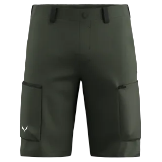 SALEWA - Puez Hemp Durastretch Shorts Herren - Grün (Gr.46)