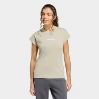 adidas Sportswear T-Shirt ESSENTIALS LINEAR COTTON sportlicher Stil, Kurzarm, ohne Verschluss, aus Baumwolle