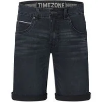 TIMEZONE Jeansshorts Denim Jeans- mit Saum und Taschendetails (1-tlg) Slim ScottyTZ Short