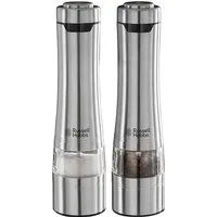 RUSSELL HOBBS Salz-/Pfeffermühle 23460-56, Classics elektrisch, Keramikmahlwerk für getrocknete Gewürze & Kräuter