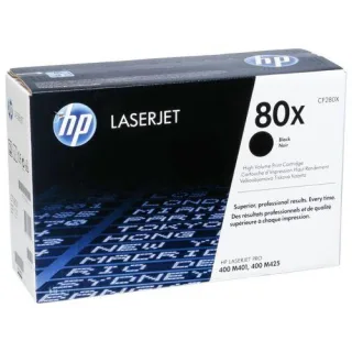 HP Toner CF 280 X schwarz No. 80