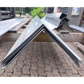 Ortgang | 2,70 m Länge | Weißaluminium ( RAL 9006 )