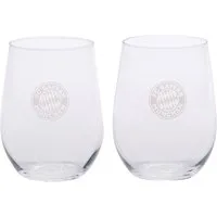 FC Bayern München Glas Wasserglas 2er Set