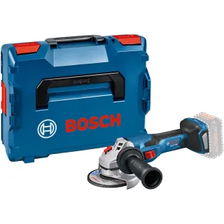 Bosch Akku-Winkelschleifer BITURBO GWS 18V-15 C, Solo Version, Zusatzhandgriff, L-BOXX - 06019H6000