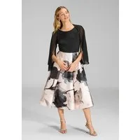 SWING Schal - Stola aus Chiffon, Lockere Passform