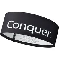 Conquer. Schweißband Sportstirnband für Damen & Herren, Dünnes Laufstirnband & Schweißband, Eng anliegend