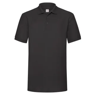 Fruit of the Loom - "65/35" Poloshirt für Herren (Schwarz)