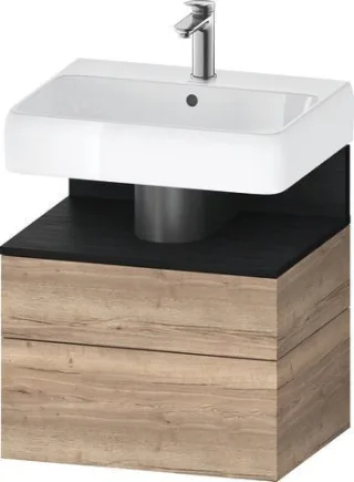 Duravit Qatego Waschtischunterbau wandhängend Eiche Marmoriert Matt 590x470x590 mm - QA4393016550000 QA4393016550000
