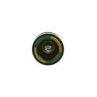 Einbaustecker für Potenzialausgleich-Steckverbinder, Unterputz, Metall, glänzend, Dose schwarz (glänzend), Retail