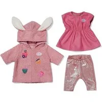 Zapf Creation® Puppen Accessoires-Set Zapf Creation 839416 - BABY born Mantel Set mit Kleid 43cm