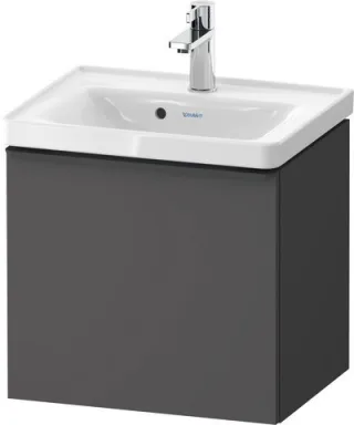 Duravit D-Neo Waschtischunterbau wandhängend Graphit Matt 484x372x440 mm - DE42480BD490000 DE42480BD490000