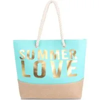 normani Strandtasche Bequeme Sommer-Umhängetasche, Strandtasche, Schultertasche als Henkeltasche tragbar