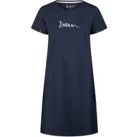 By Louise Nachthemd Damen Schlafshirt mit lurzem Arm (1-tlg) Baumwolle