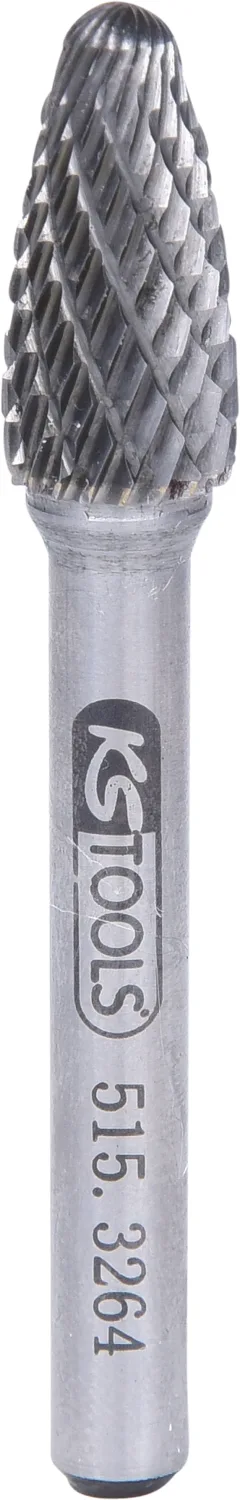 KS Tools HM Rundbogen-Frässtift Form F - 515.3264