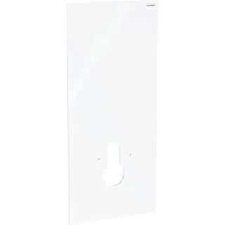 Geberit Frontverkleidung zu Monolith Sanitär- modul für Wand-WC 114cm Glas weiß, 242662SI1 242662SI1