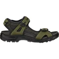 Ecco Offroad Herren Sandal Pantoletten Freizeit Leder 069564-61153 Sandale Komfort