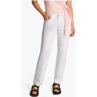 Tommy Hilfiger Straight-Jeans CLASSIC STRAIGHT RW mit Logo-Badge, in Knöchellänge