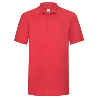 Fruit of the Loom - Poloshirt für Herren (Rot)