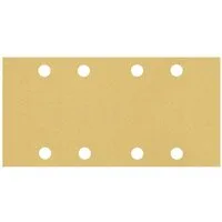 BOSCH Schleifpapier Schleifpapier mit 8 Löchern für Schwingschleifer, 93 x 2608900856, gelocht