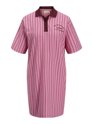 JJXX - JXEMMA SS POLO SHORT DRESS JRS morning glory - Gr. - S