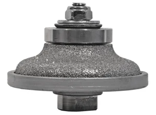 ELMAG Diamant-Profilfräser Profiler PXF r=15, M14 - 'vacuum- brazed', Karnies(grit 2) - 64160