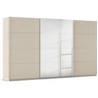 OTTO home Schwebetürenschrank Kleiderschrank Schrank Schlafzimmerschrank Garderobe AGORDO (Breiten 203/271/315/360 cm in drei Griff-Farben - NEU: Farbe SCHWARZ) Top Innenausstattung, in 4 Breiten und 2 Höhen MADE IN GERMANY