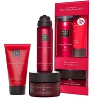 Rituals Körpercreme The Ritual of Ayurveda Try Me Set – 3-teilig, 3-tlg., Duschschaum, Körperpeeling & Body Cream im Geschenkset